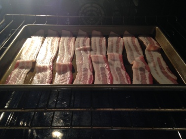 bacon cooking